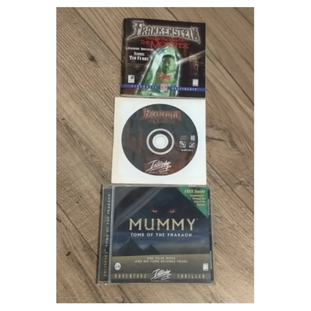 PC Games Collection-Myst, Riven, Ms. Pacman and more